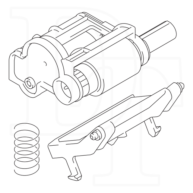 LU9244001 Original Brother Einzugsrollenkit
