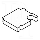 LEK259001 Original Brother vorderer Tintenabsorber