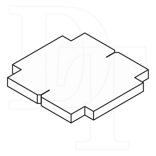 LEX143001 Original Brother Tintenabsorber Filz A