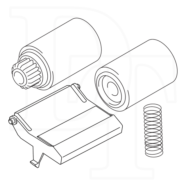 LR2210001 Original Brother Papierzuf�hrungs-Kit