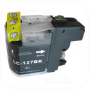 Brother LC-127BK kompatible Druckerpatrone mit Chip schwarz