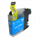 Brother LC-125C kompatible Druckerpatrone mit Chip cyan