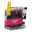 Brother LC-223M kompatible Druckerpatrone magenta mit Chip