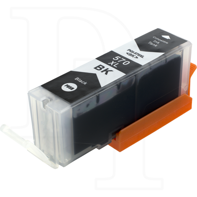 Druckerpatrone kompatibel zu PGI-570BK mit Chip schwarz