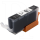 Druckerpatrone kompatibel zu CLI-521BK mit Chip photoschwarz