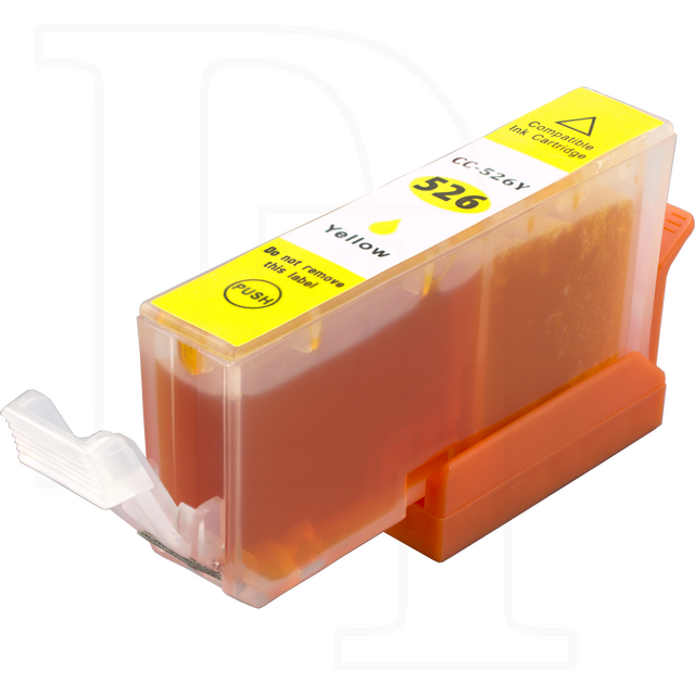 Druckerpatrone kompatibel zu CLI-526Y mit Chip gelb