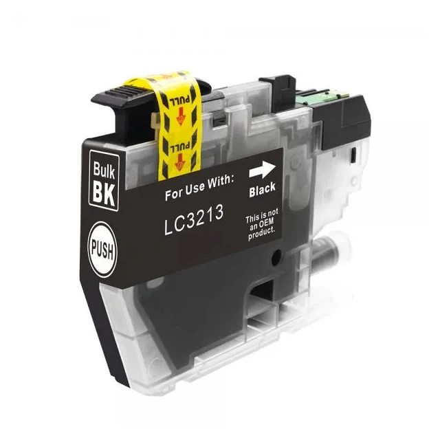 Brother LC-3213BK kompatible Druckerpatrone schwarz mit Chip