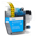 Brother LC-3219C kompatible Druckerpatrone cyan mit Chip