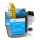 Brother LC-3219C kompatible Druckerpatrone cyan mit Chip