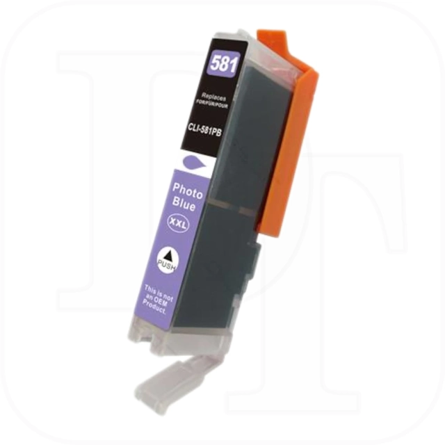 Canon CLI-581PB XXL kompatible Druckerpatrone photoblau