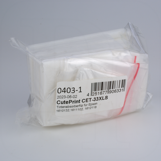 Tintenabsorberfilz f�r Epson 1610132, 1611102, 1612118