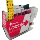 Brother LC-422XLM kompatible Druckerpatrone magenta mit Chip