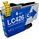 Brother LC-426C kompatible Druckerpatrone cyan mit Chip