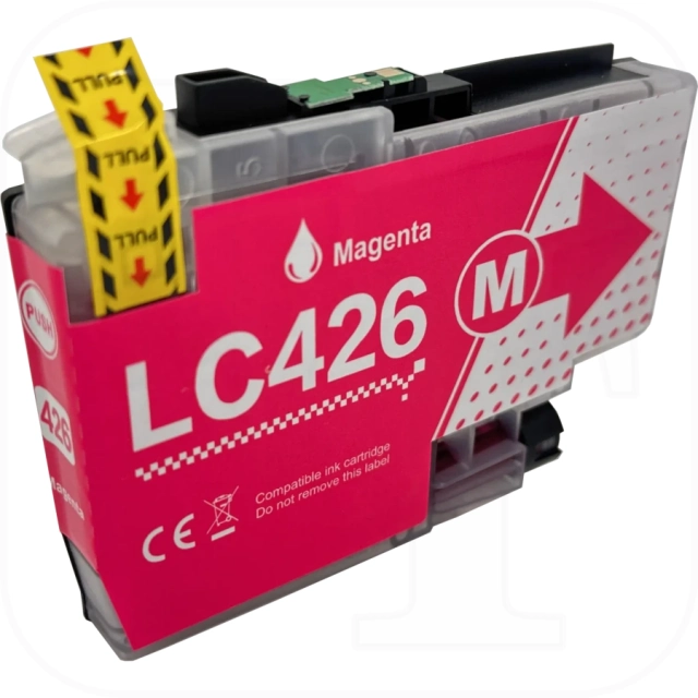 Brother LC-426M kompatible Druckerpatrone magenta mit Chip