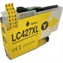 Brother LC-427XLY kompatible Druckerpatrone gelb mit Chip