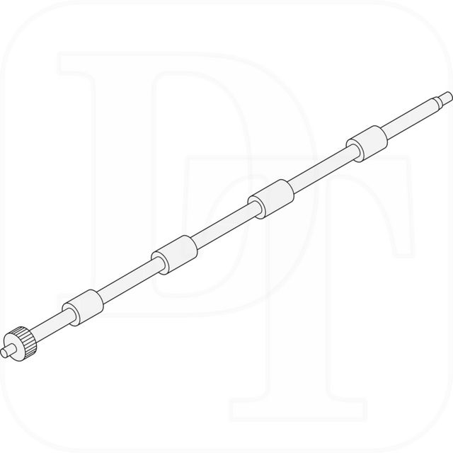 LY6397001 Original Brother Eject Roller Assembly
