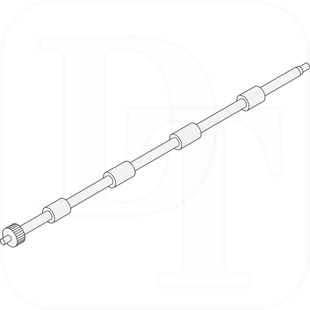 LY6397001 Original Brother Eject Roller Assembly