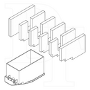 Epson 1611102 Tray Porous Pad Ink Eject D