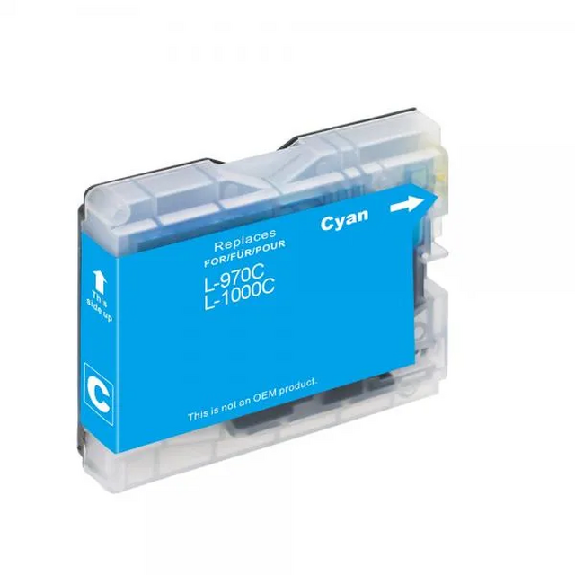 Brother LC-970C LC-1000C kompatible Druckerpatrone