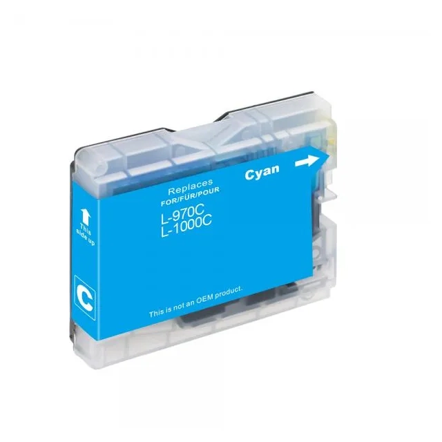 Brother LC-970C LC-1000C kompatible Druckerpatrone