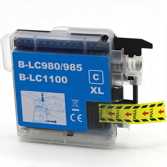 Brother LC-980C, LC-985C, LC-1100C kompatible...