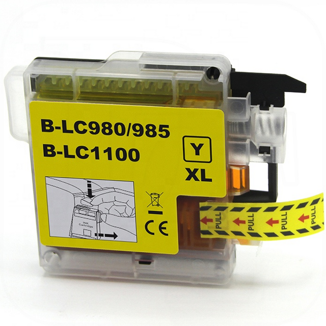 Brother LC-980Y, LC-985Y, LC-1100Y kompatible...