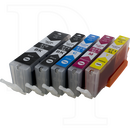 5 XL Druckerpatronen zu Canon PGI-570 CLI-571 kompatibel...
