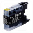 Brother LC-1240BK kompatible Druckerpatrone schwarz
