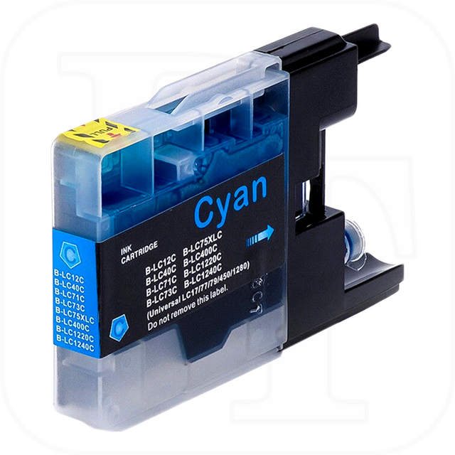 Brother LC-1240C kompatible Druckerpatrone cyan