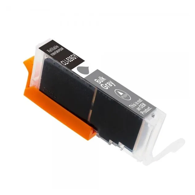 Druckerpatrone kompatibel zu CLI-526GY mit Chip grau