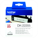 Brother DK-22205 Endlos-Etikett, Papier weiß 62mm