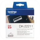 Brother DK-22211 Endlos-Etikett, Film weiß 29mm