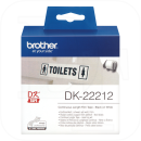 Brother DK-22212 Endlos-Etikett, Film weiß 62mm