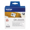 Brother DK-22225 Endlos-Etikett, Papier weiß 38mm