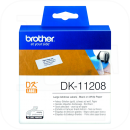 Brother DK-11208 Etikettenrolle, Papier weiß 38x90mm