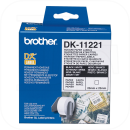 Brother DK-11221 Etikettenrolle, Papier weiß 23x23mm