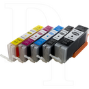 5 XL Druckerpatronen zu Canon PGI-550 CLI-551 kompatibel...