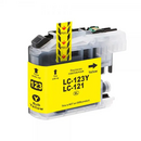 Brother LC-123Y kompatible Druckerpatrone mit Chip gelb