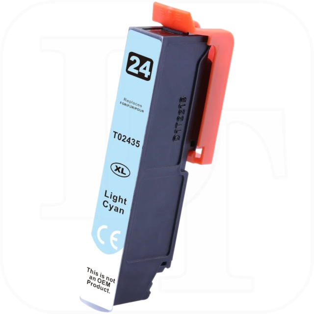 kompatibel Epson 24XL hellcyan Druckerpatrone T2435