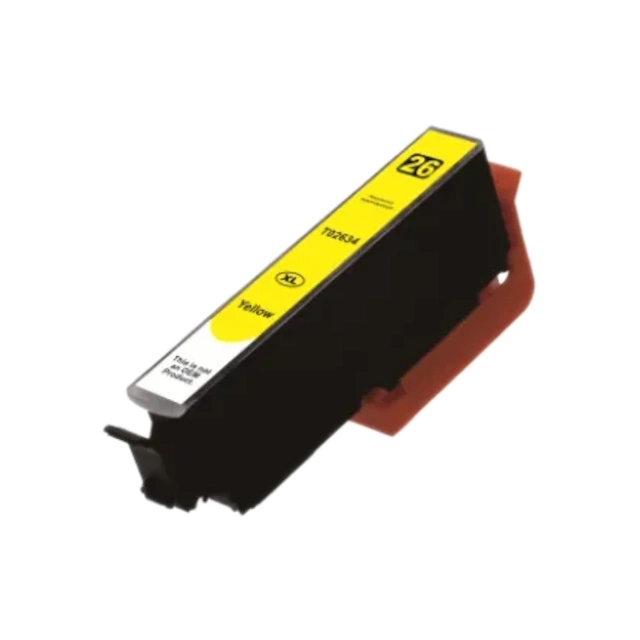 kompatibel Epson 26XL gelb Druckerpatrone T2634