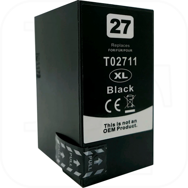 kompatibel Epson 27XL schwarz Druckerpatrone T2711