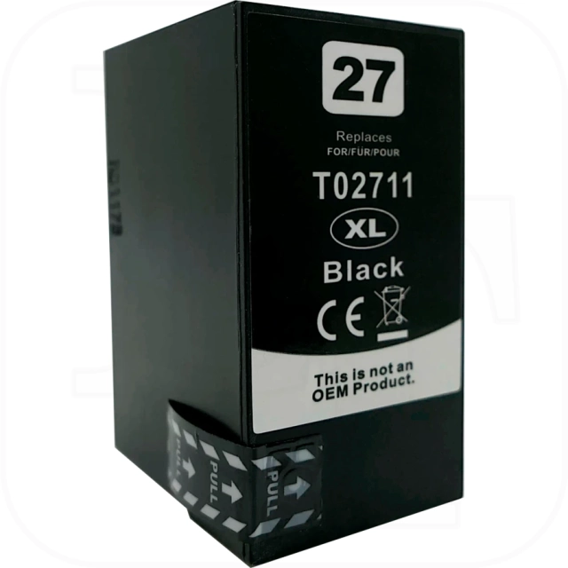 kompatibel Epson 27XL schwarz Druckerpatrone T2711