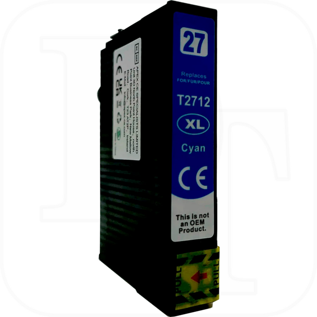 kompatibel Epson 27XL cyan Druckerpatrone T2712