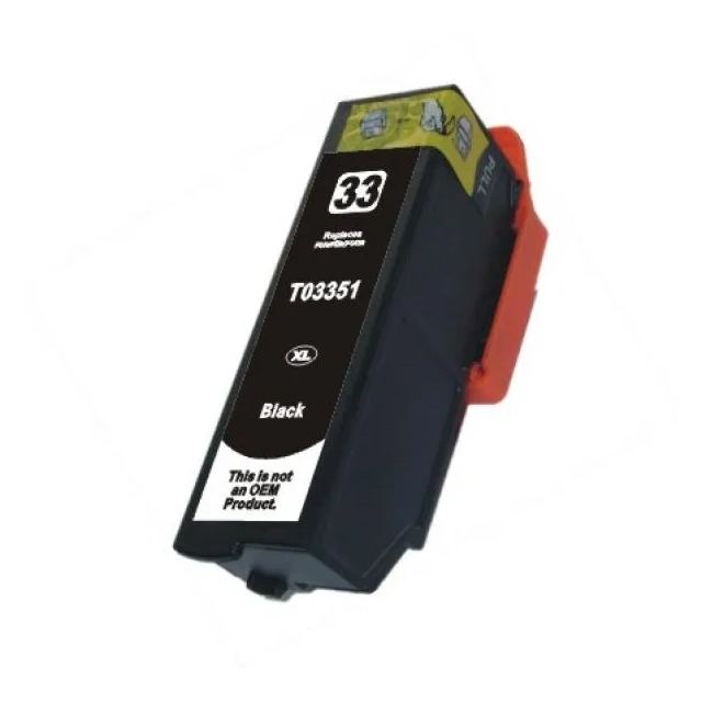 kompatibel Epson 33XL schwarz Druckerpatrone T3351