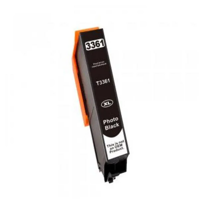 kompatibel Epson 33XL schwarz photo Druckerpatrone T3361